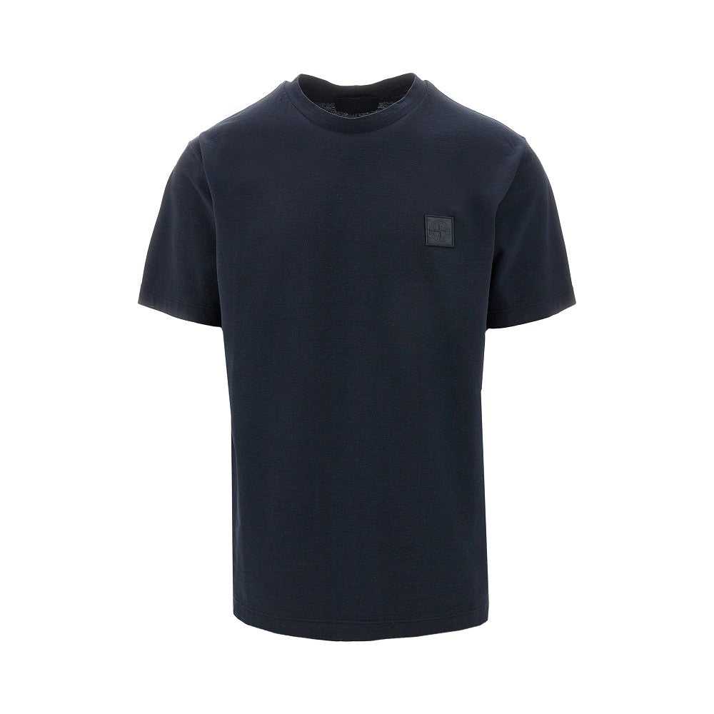 T-shirt con patch logo Ghost