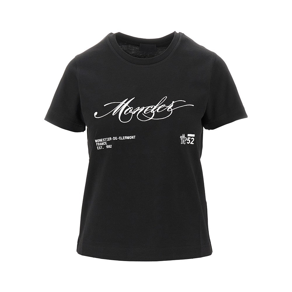 Logo embroidery T-shirt