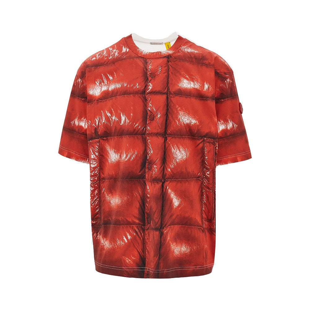 Genius x Asap Rocky down jacket print T-shirt