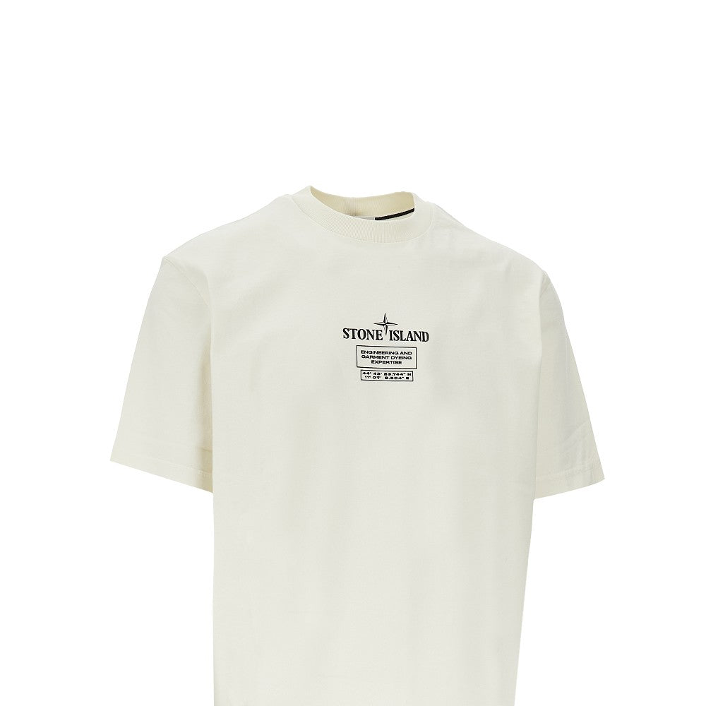 Logo print organic cotton T-shirt