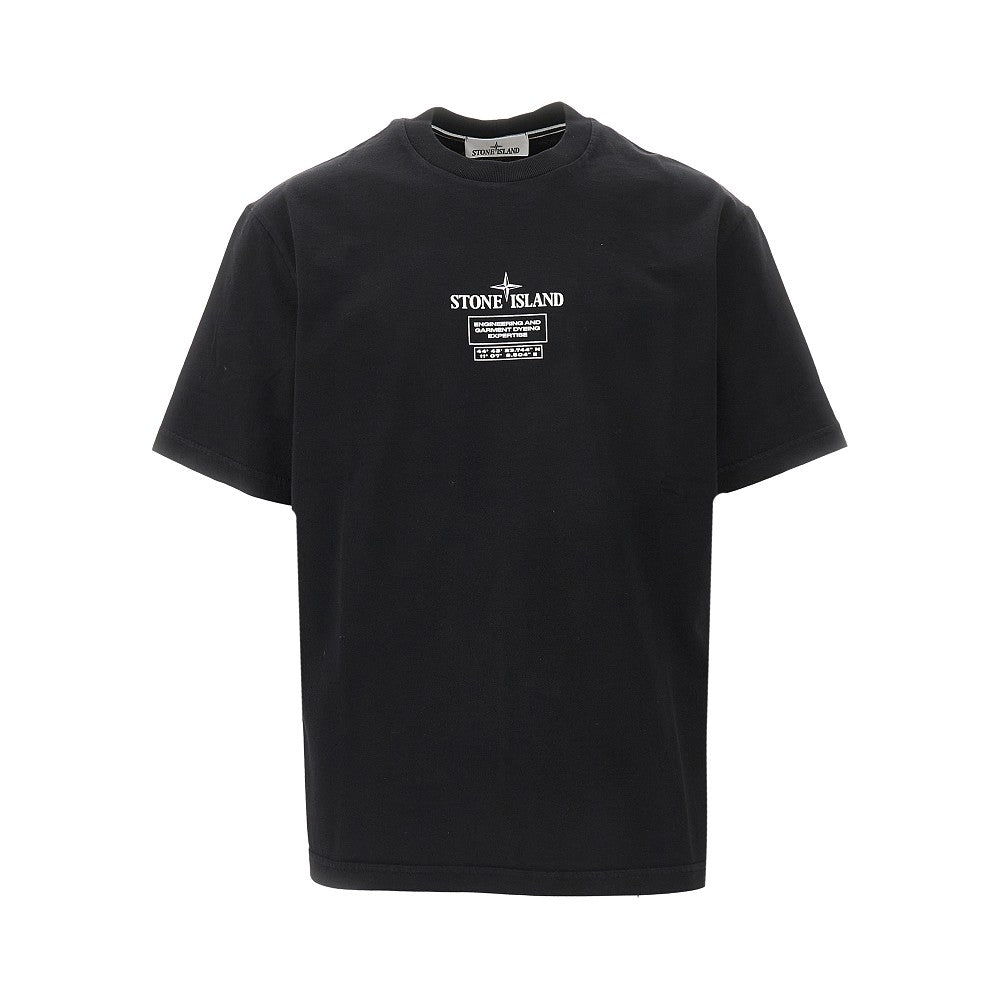 Logo print organic cotton T-shirt