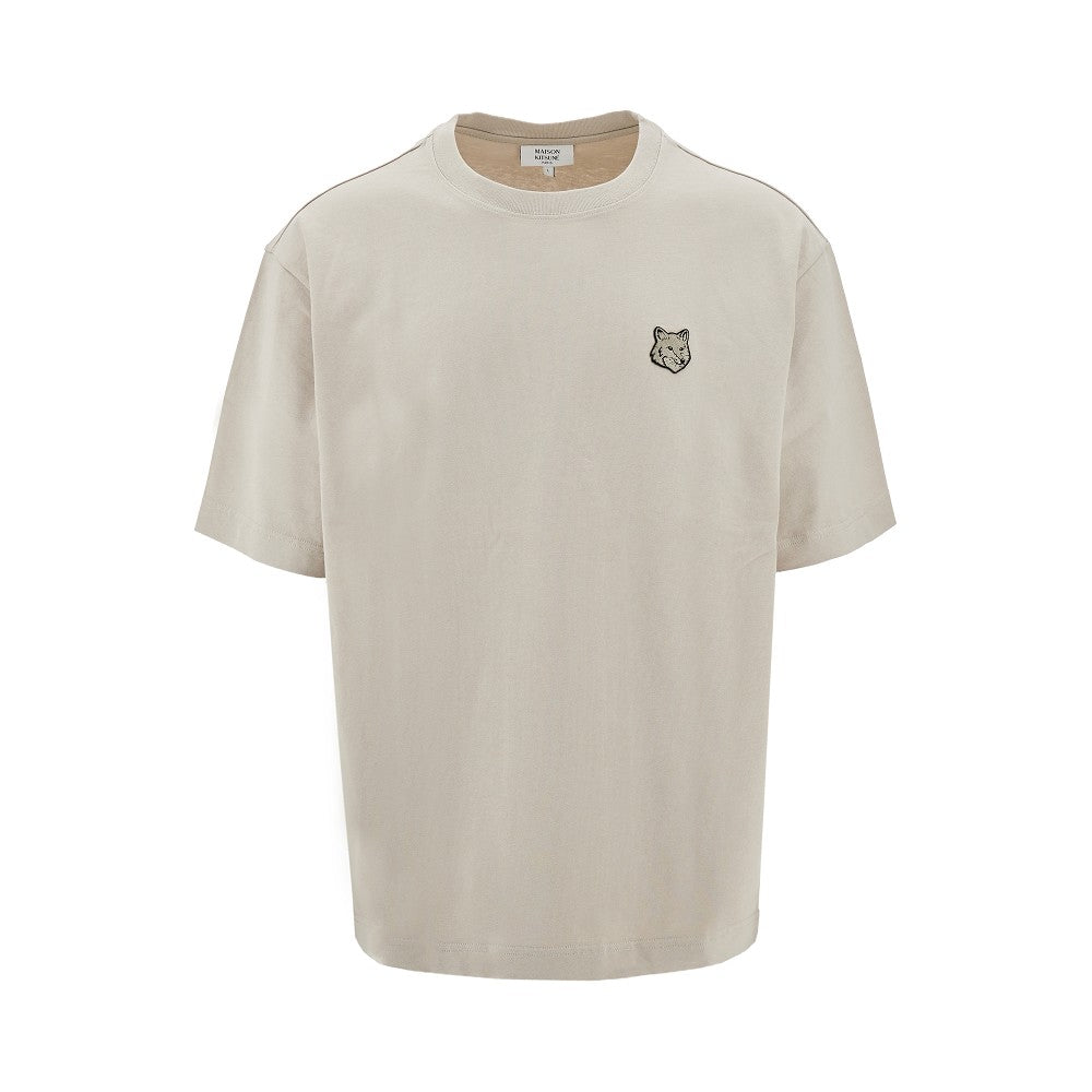 T-shirt oversize con patch Bold Fox Head