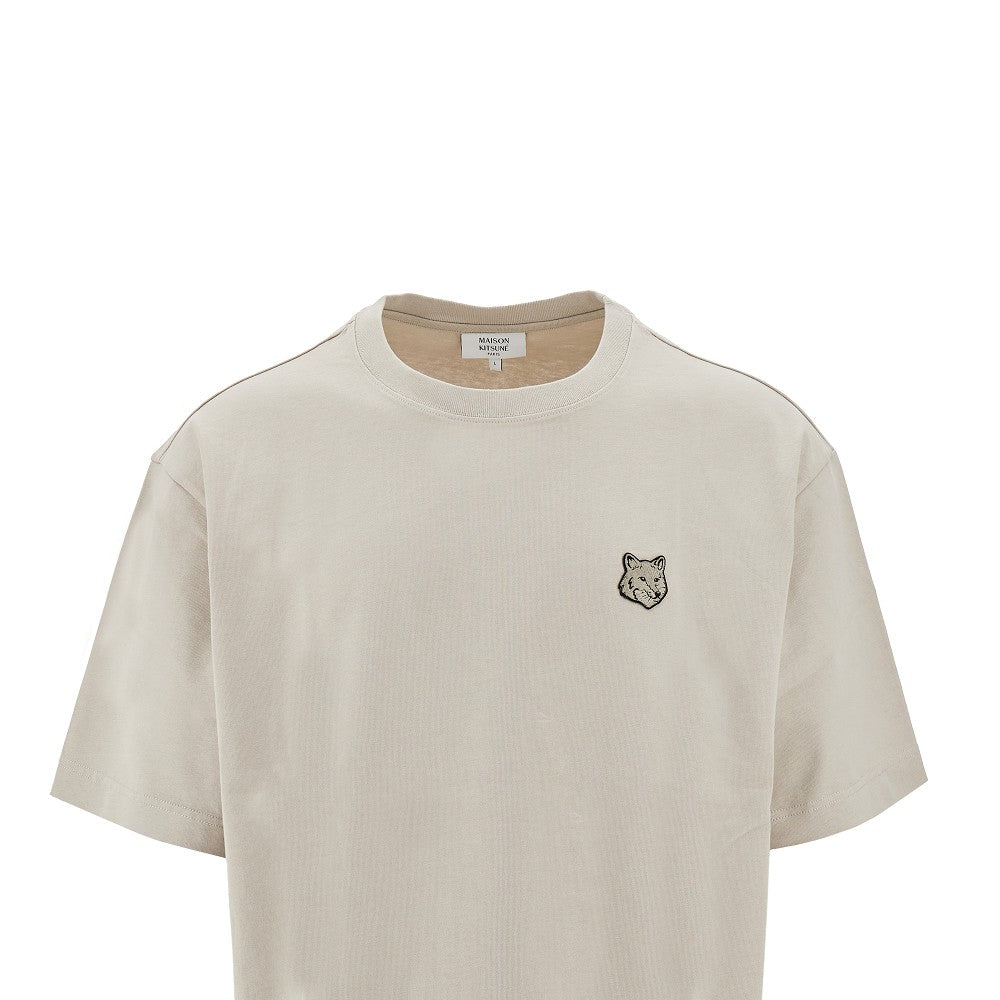T-shirt oversize con patch Bold Fox Head