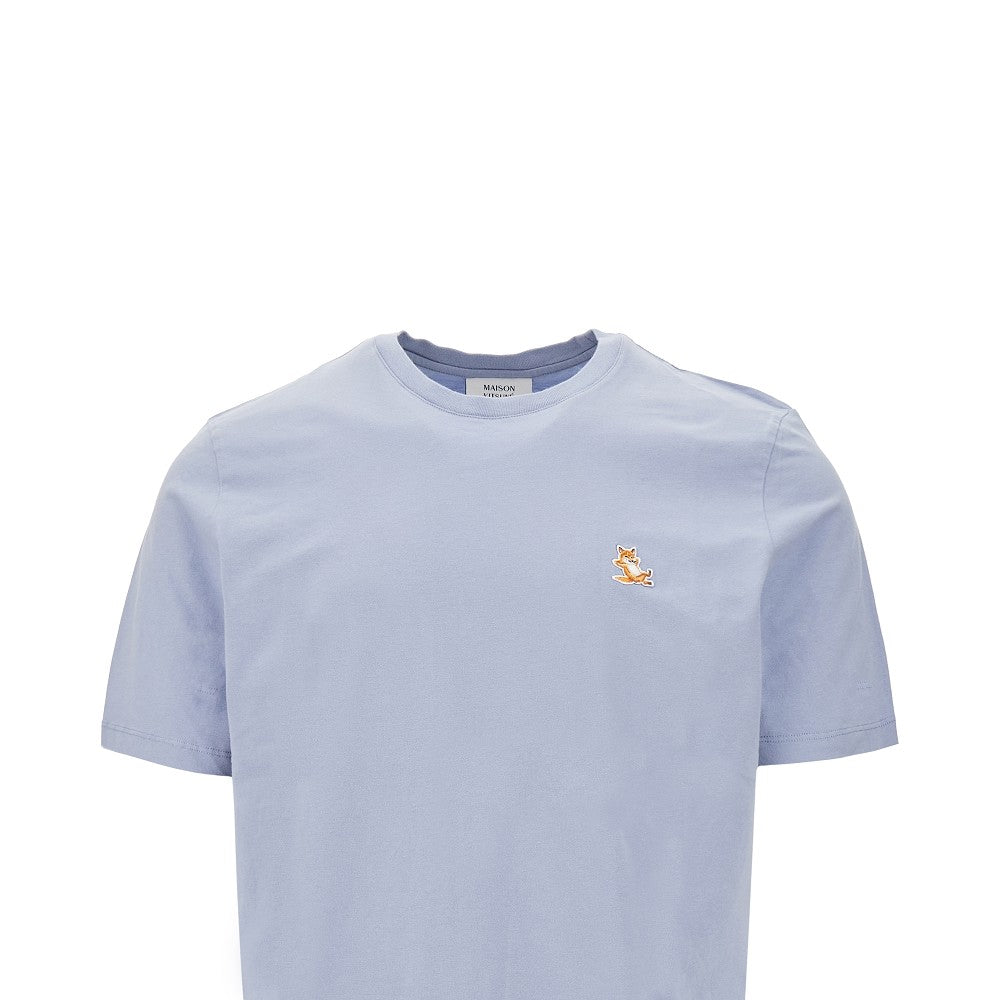 'Chillax Fox' patch T-shirt