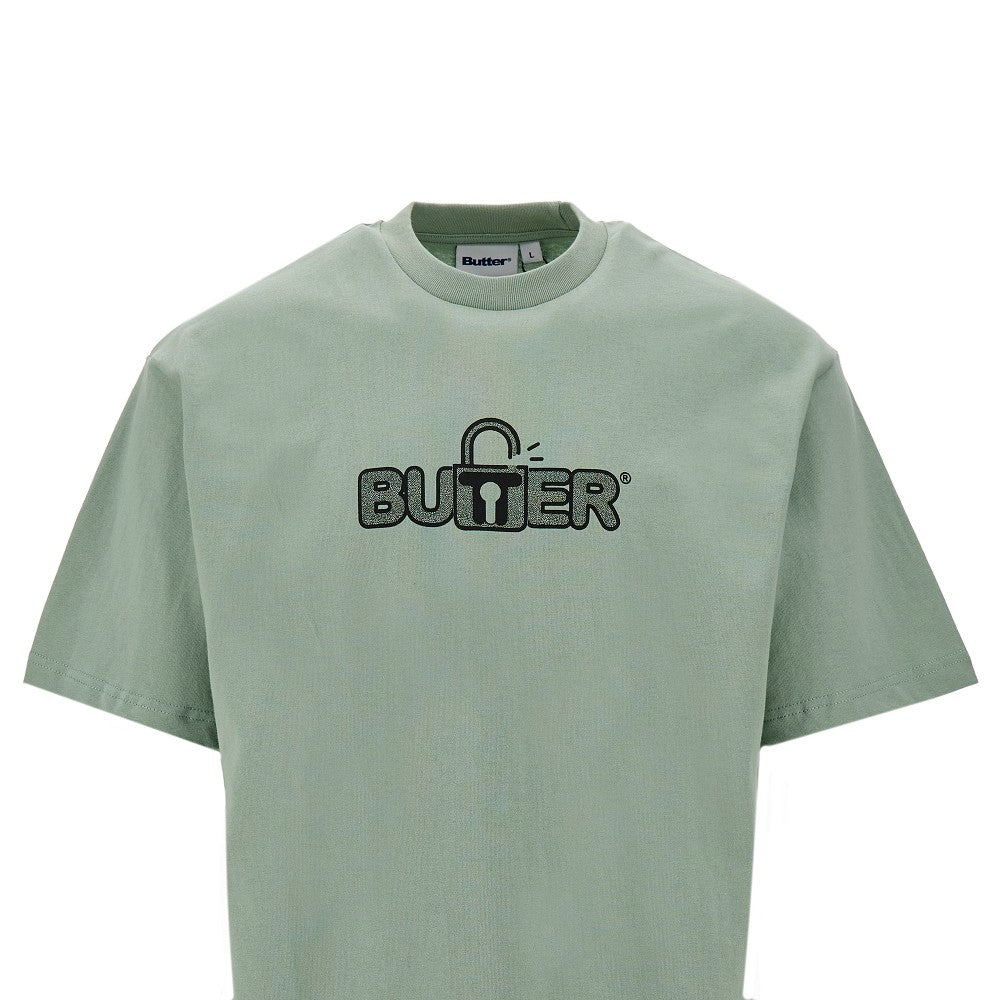 'Lock' print T-shirt