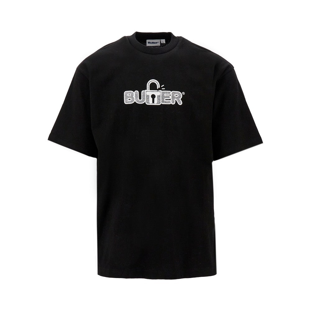 'Lock' print T-shirt
