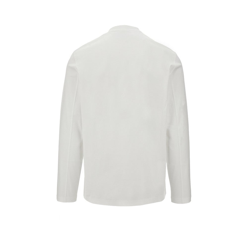 Mock neck T-shirt