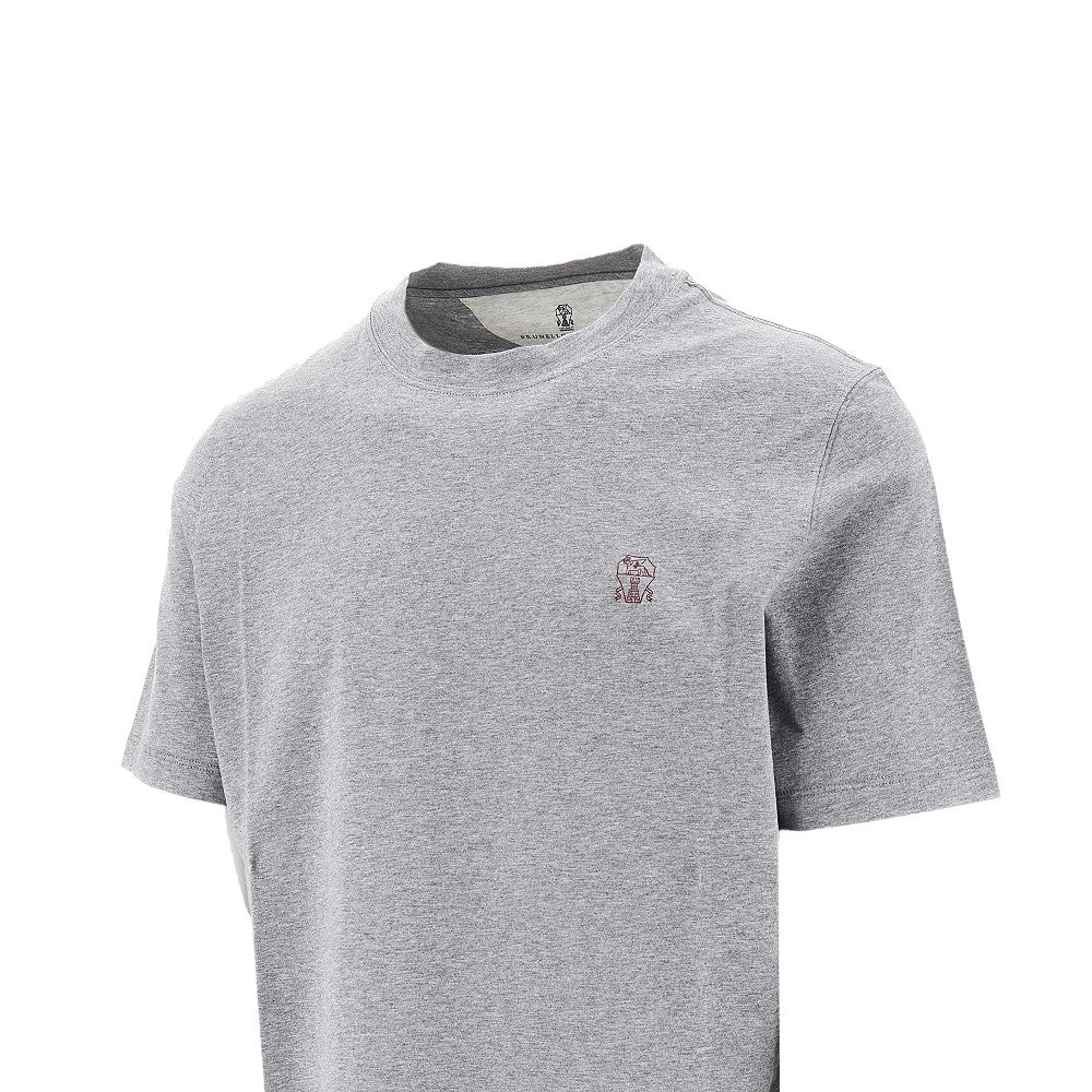 Jersey T-shirt with logo
