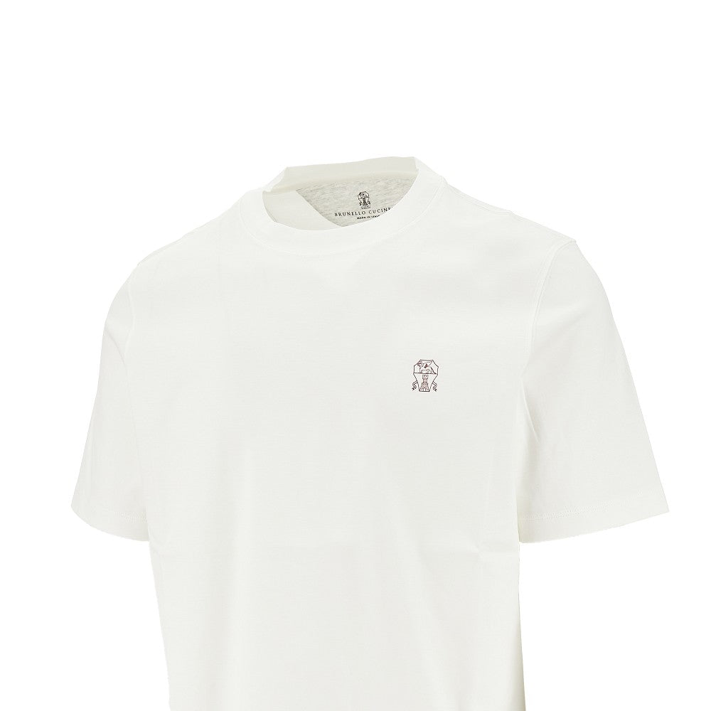 Jersey T-shirt with logo