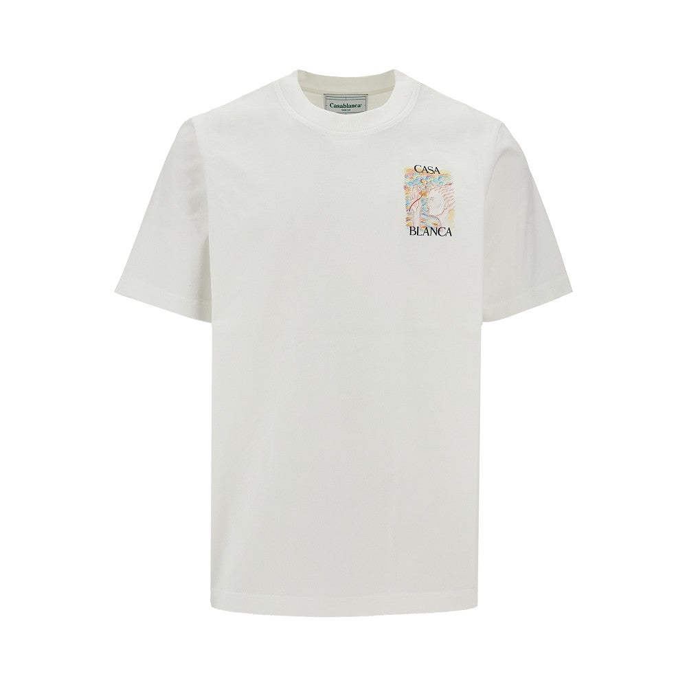 T-shirt con stampa 'Mushroom Goddess'