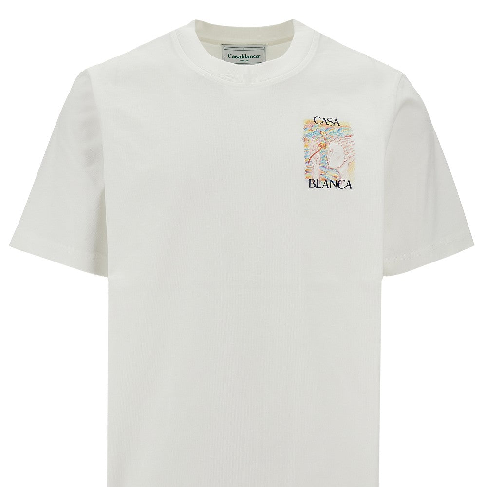 T-shirt con stampa 'Mushroom Goddess'