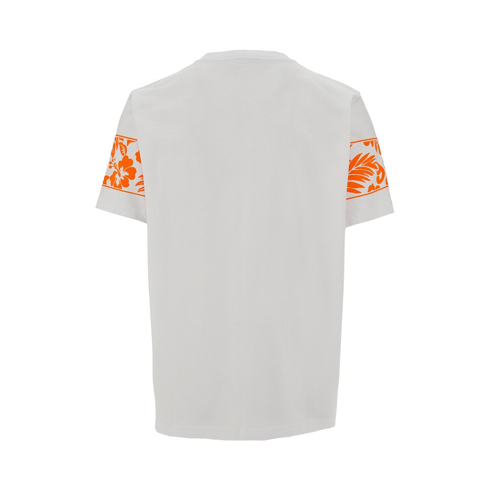 'Tropical Band' cotton T-shirt