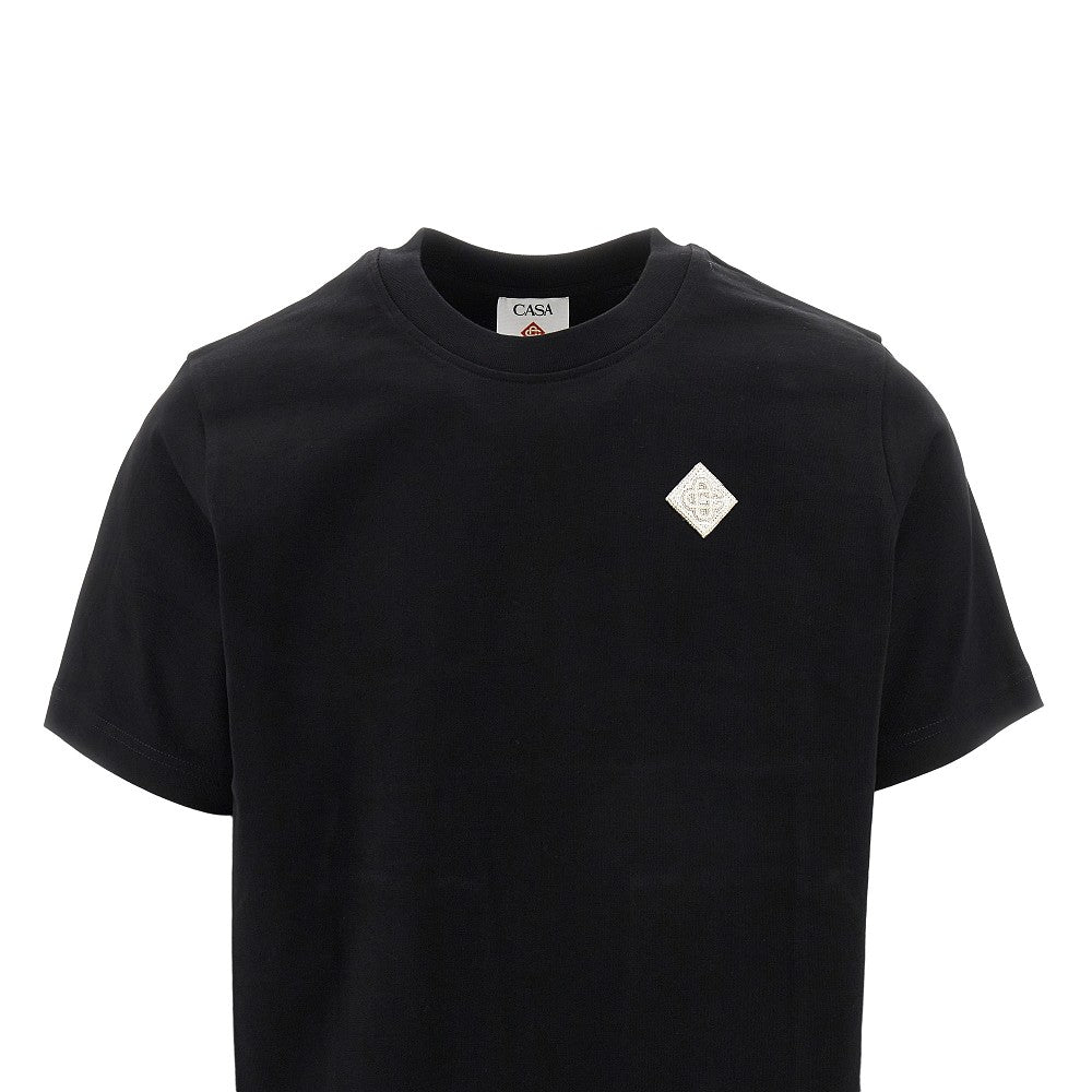 T-shirt con patch Pearl Diamond