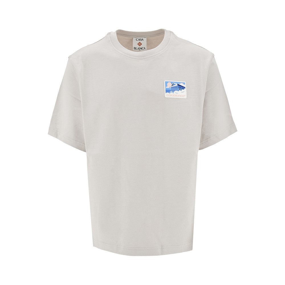 'Greek Temple' oversized T-shirt