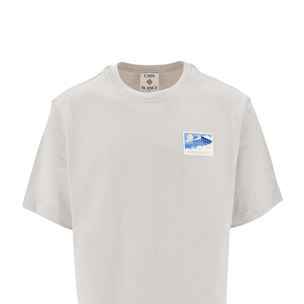 'Greek Temple' oversized T-shirt