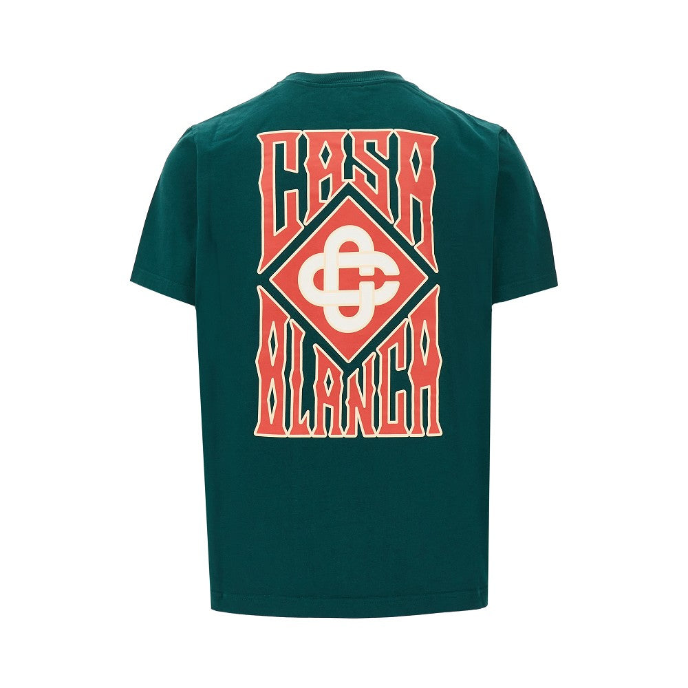 'Gothic Stacked Logo' T-shirt