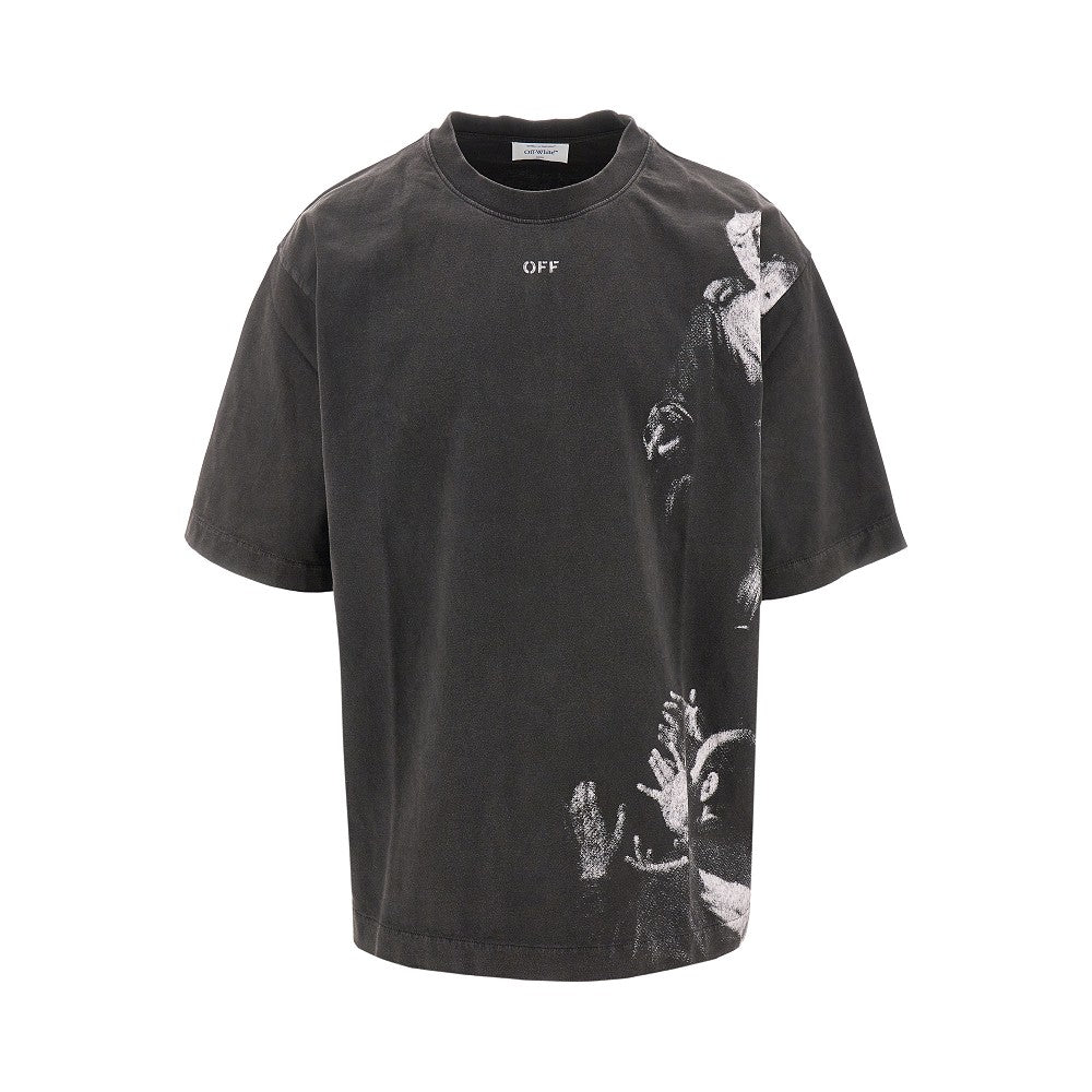 'Blurred Mary' print T-shirt