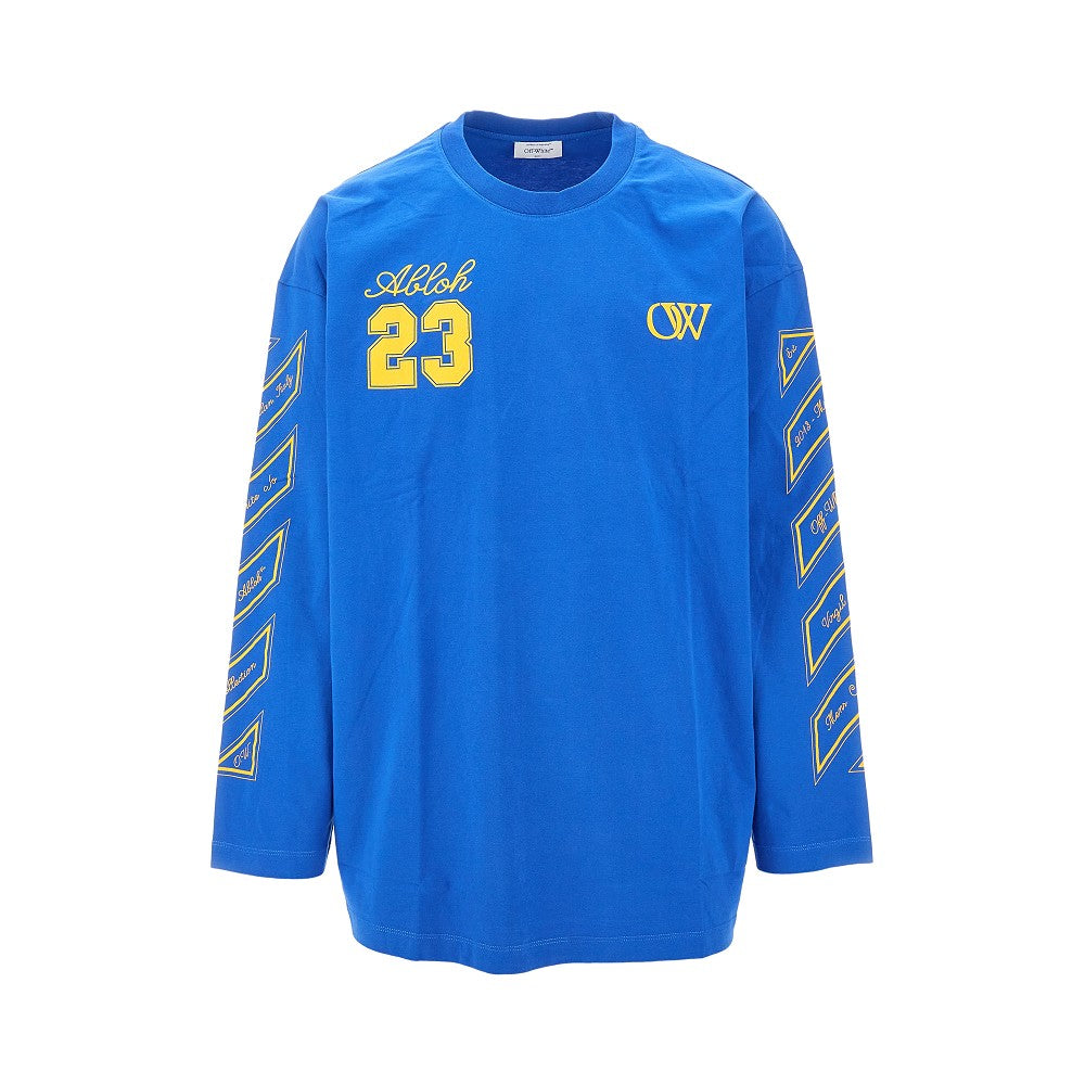 T-shirt a manica lunga con stampa OW 23