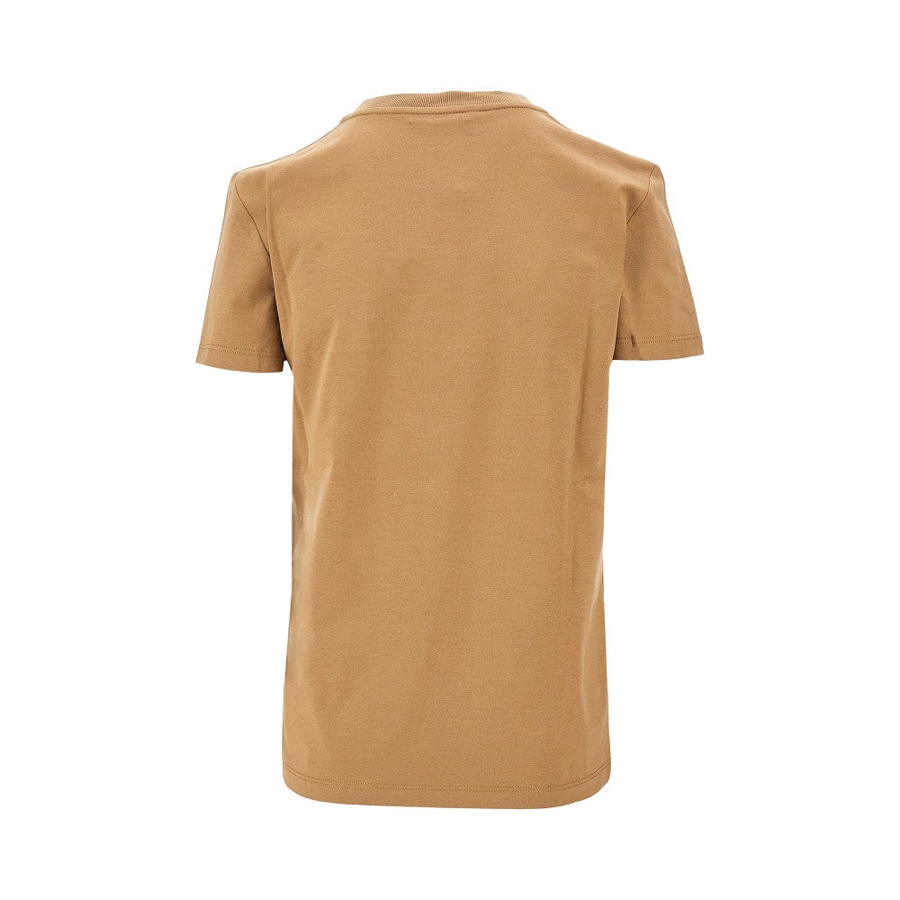 T-shirt con monogram ricamato