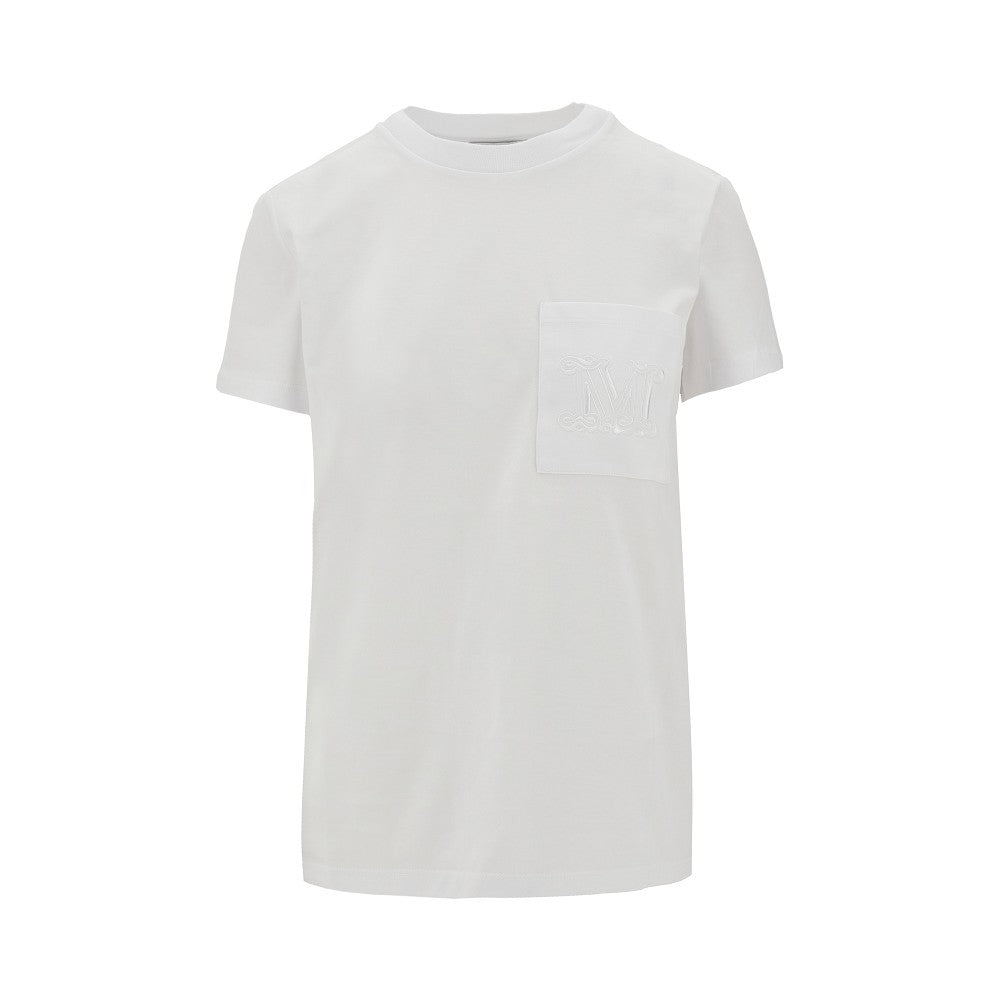T-shirt with monogram embroidery