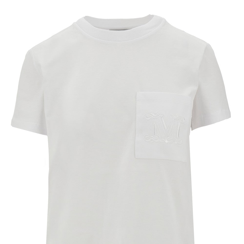 T-shirt with monogram embroidery