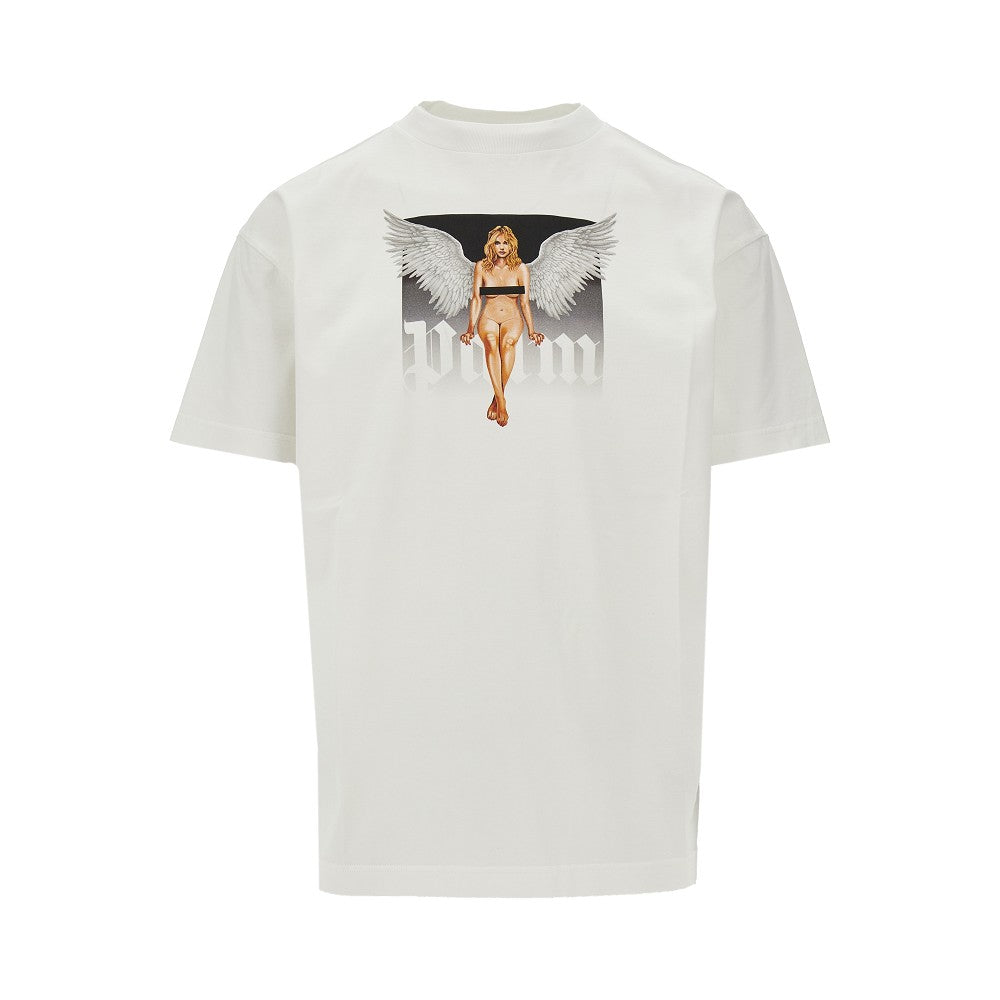 'Pin-Up' print T-shirt