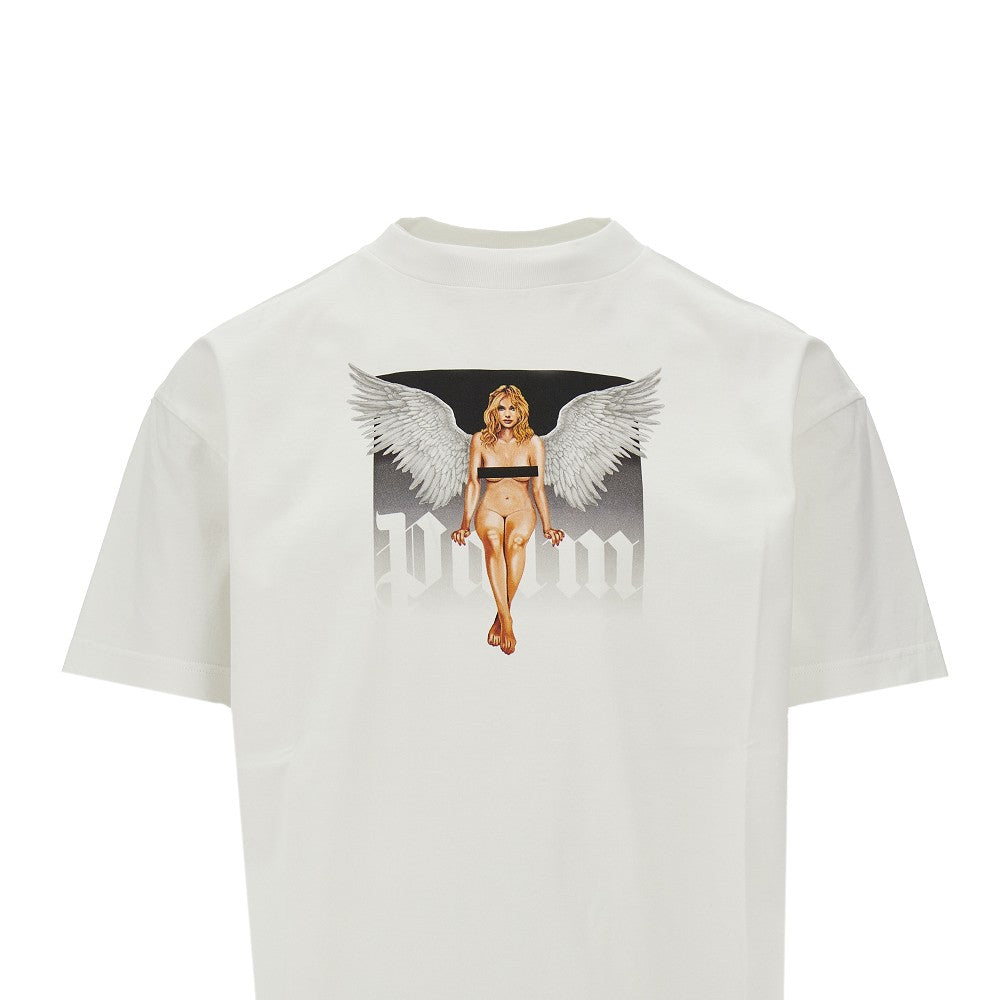 'Pin-Up' print T-shirt