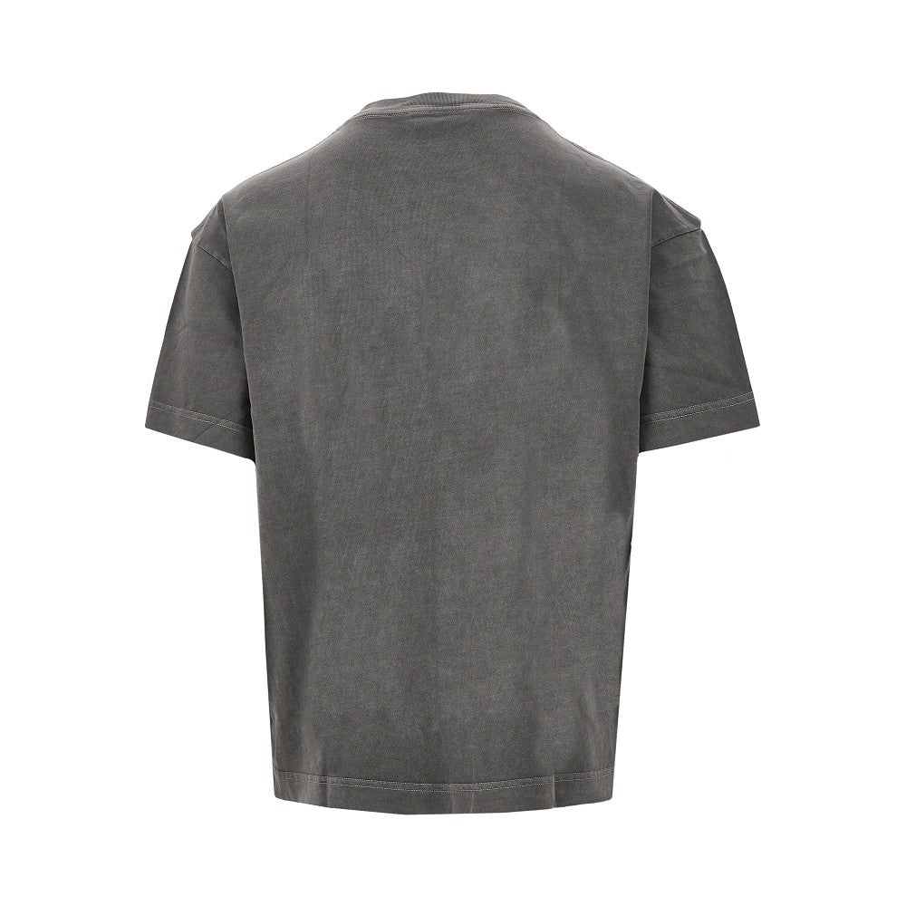 Spray logo print T-shirt