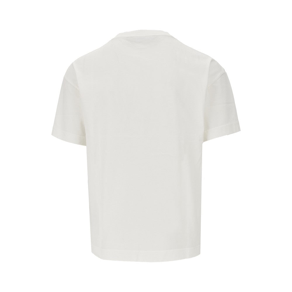 Spray logo print T-shirt