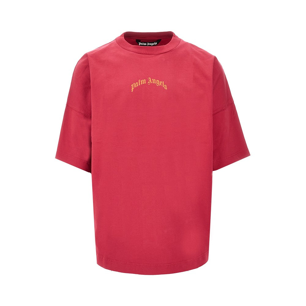 T-shirt oversize con stampa logo