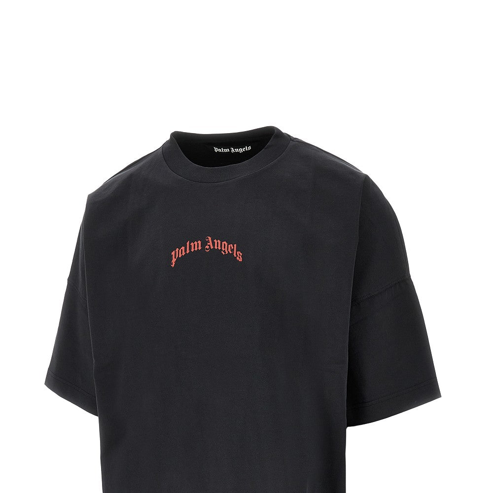 Curved logo oversized T-shirt