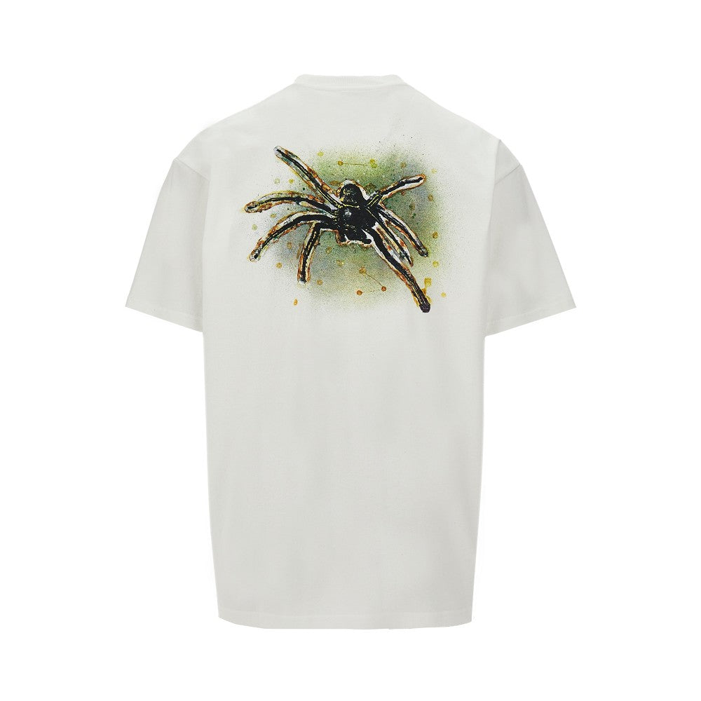 'Green Spider' print T-shirt