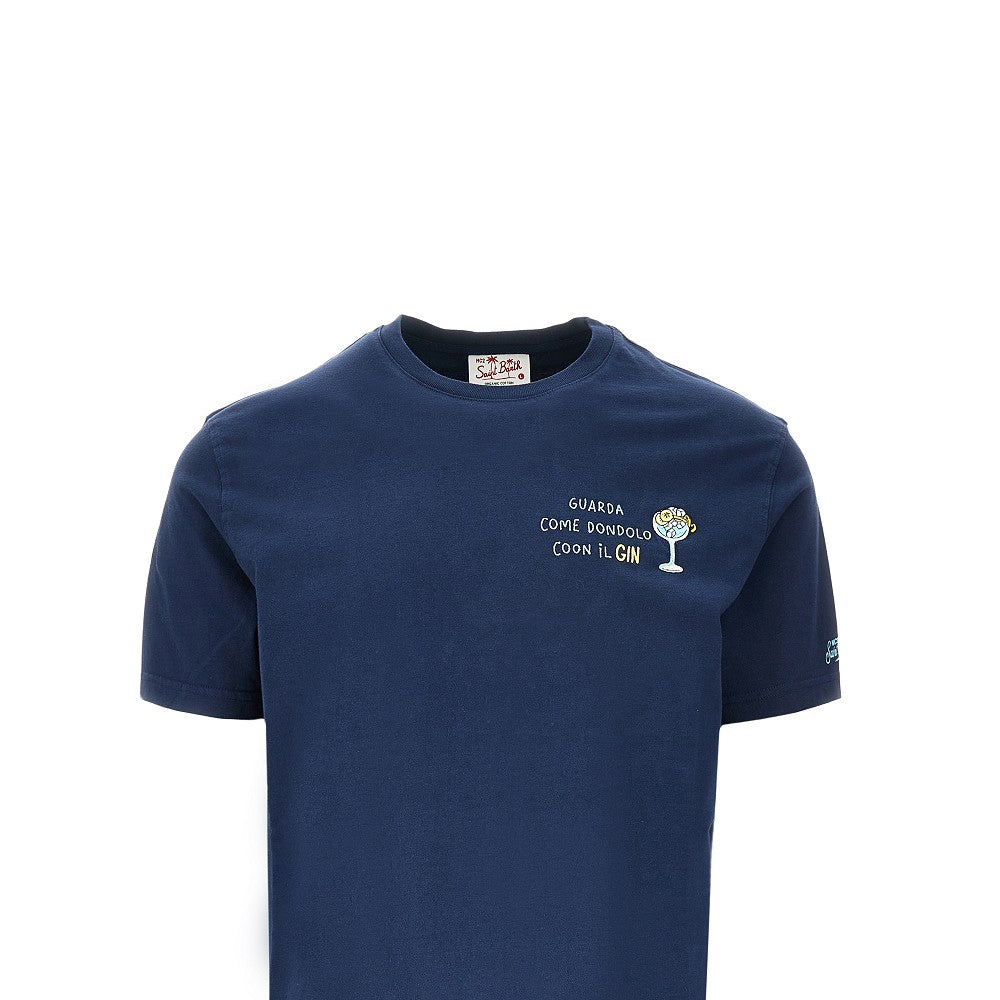 Chest embroidery T-shirt