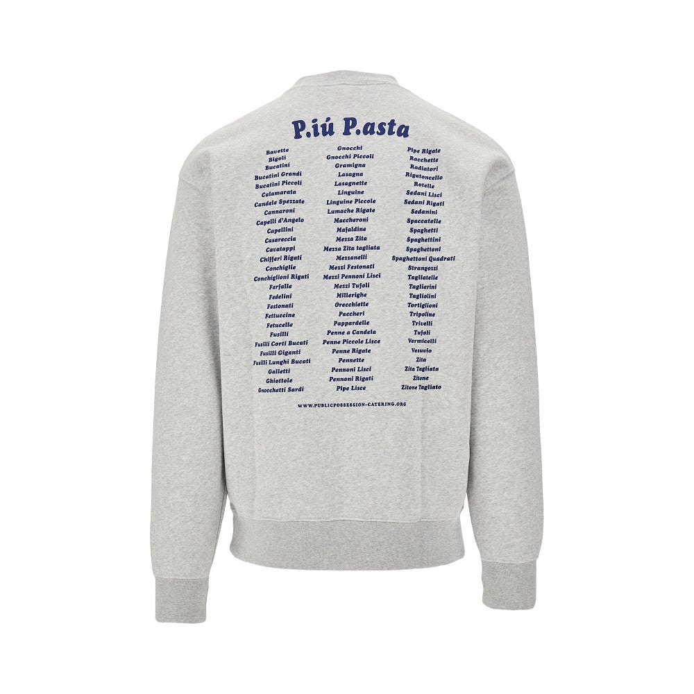 'P.IU P.ASTA' crewneck sweatshirt