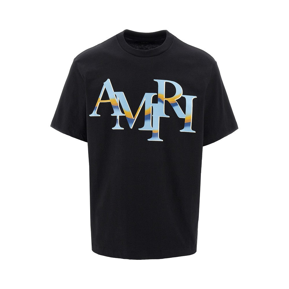 T-shirt con stampa logo