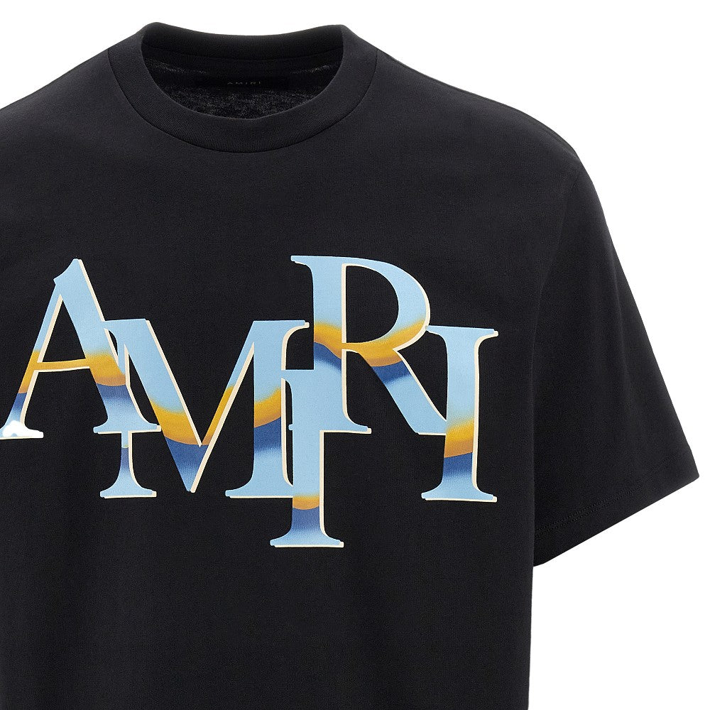 T-shirt con stampa logo