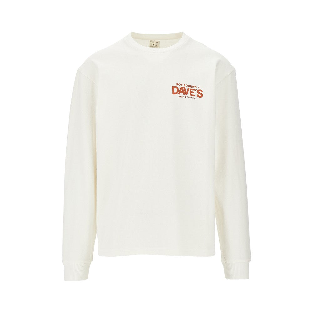 Roy Roger's x Dave's NY long-sleeved T-shirt