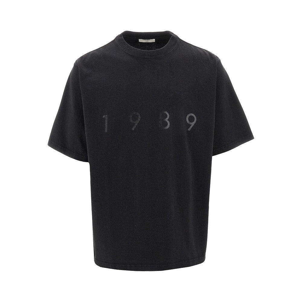 T-shirt oversize con stampa logo