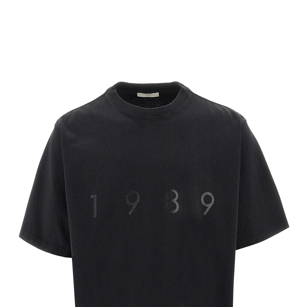 T-shirt oversize con stampa logo