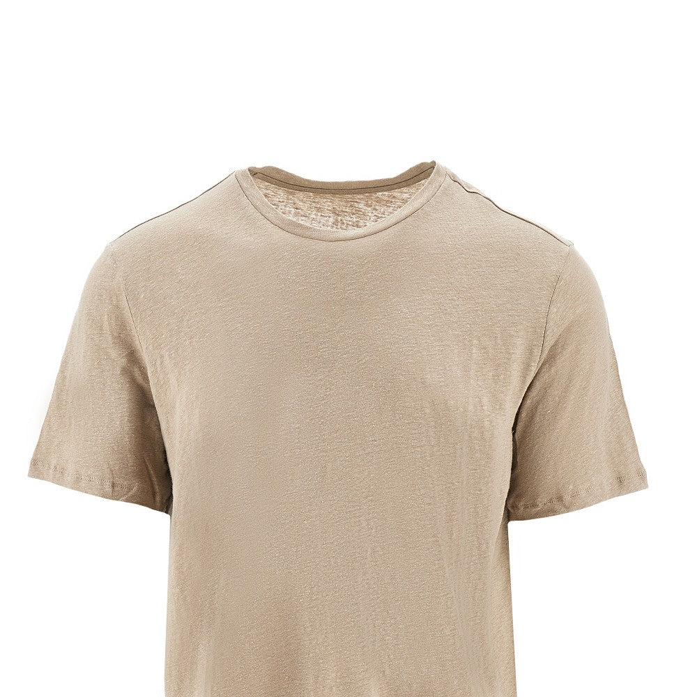 T-shirt in jersey di lino