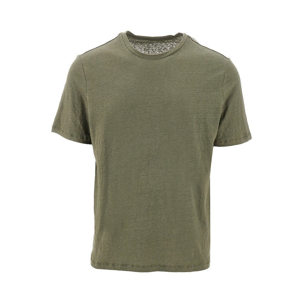 T-shirt in jersey di lino