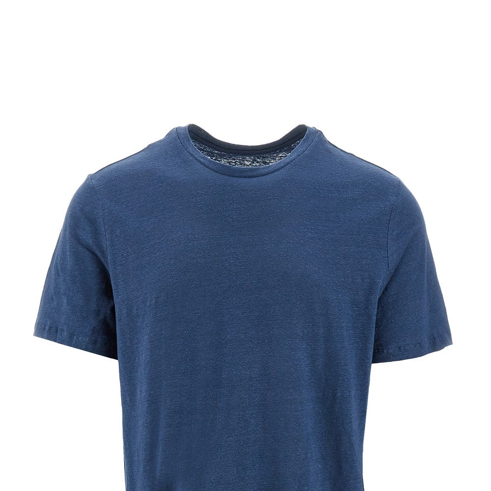T-shirt in jersey di lino