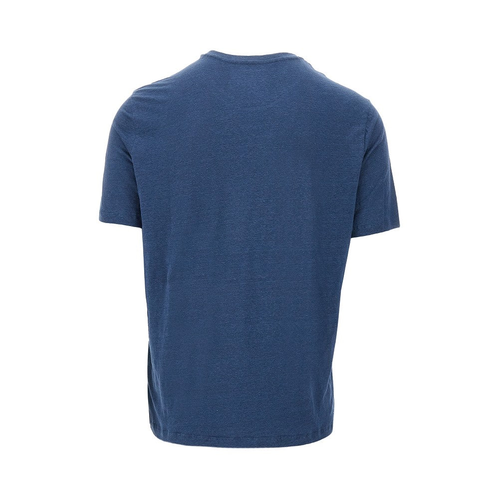 T-shirt in jersey di lino