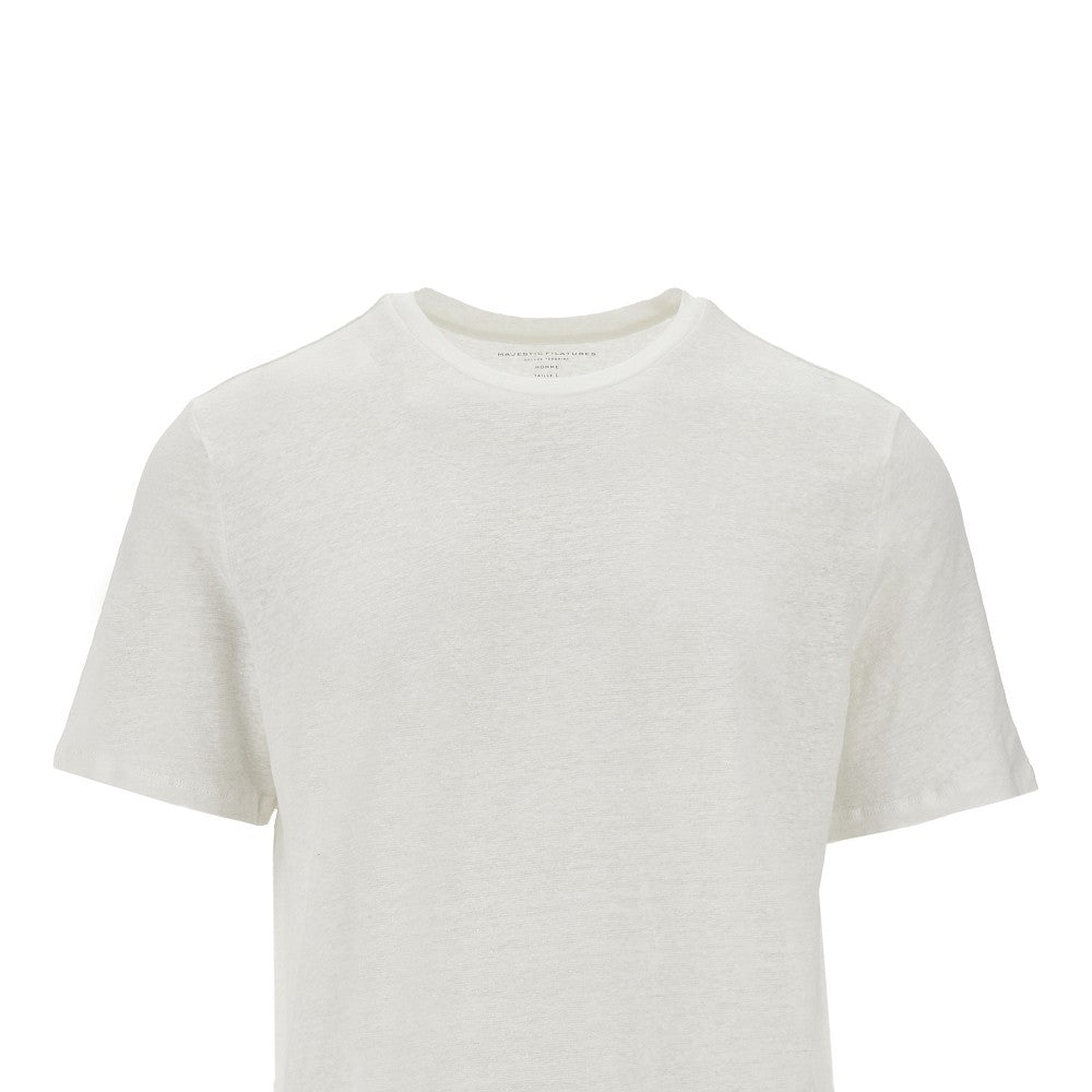 T-shirt in jersey di lino