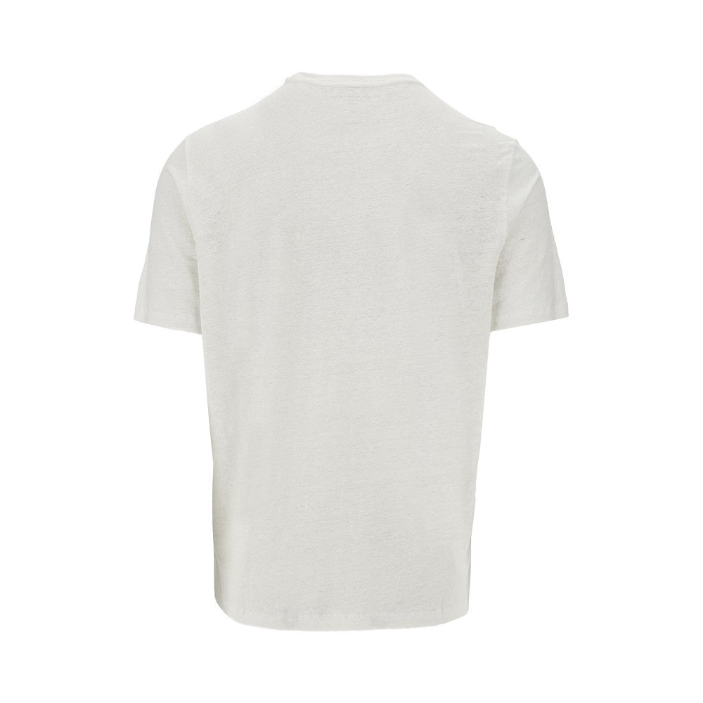 T-shirt in jersey di lino