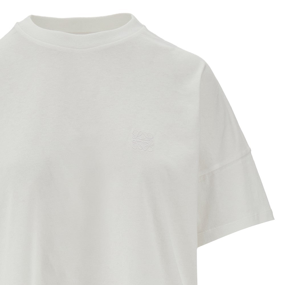 T-shirt Boxy Fit con ricamo Anagram