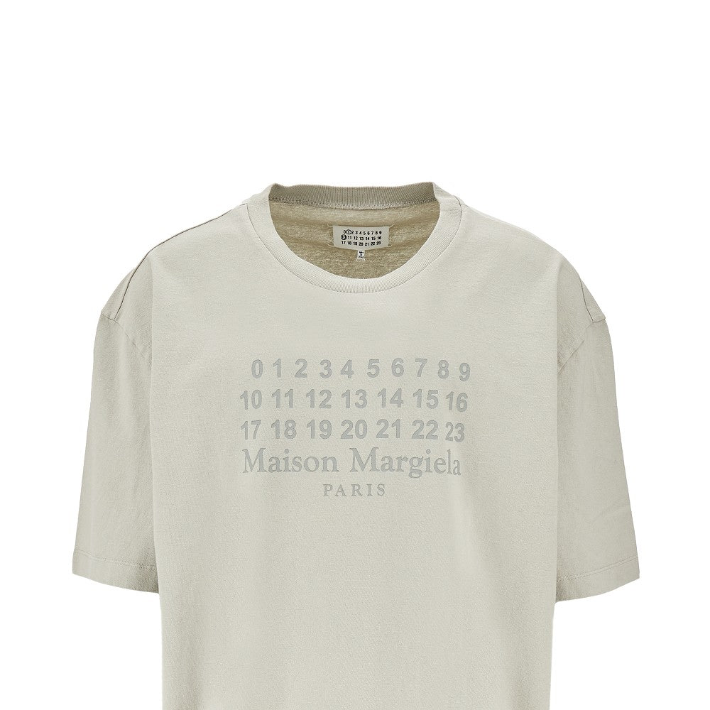 Logo print oversized T-shirt