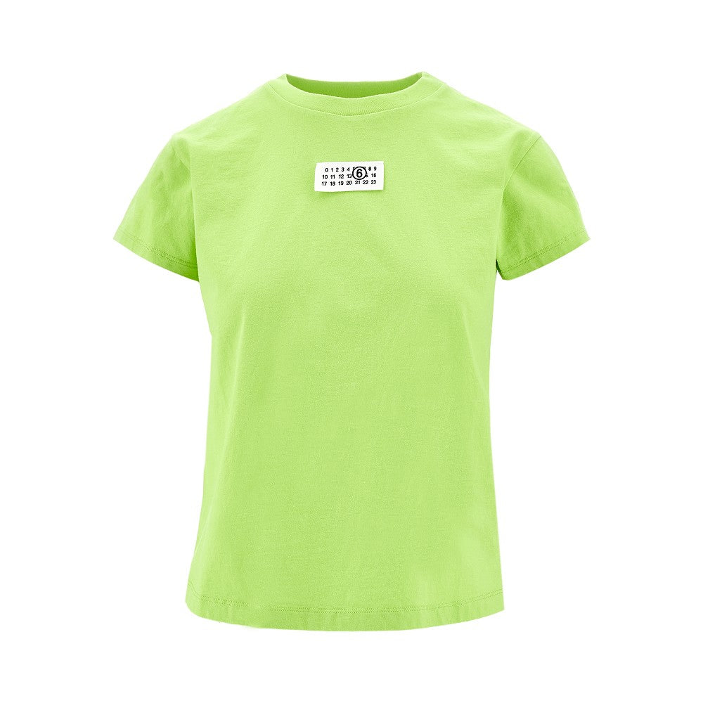 T-shirt con etichetta logo