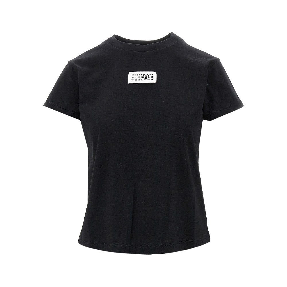 T-shirt con etichetta logo
