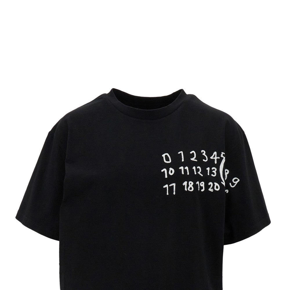 T-shirt con stampa logo